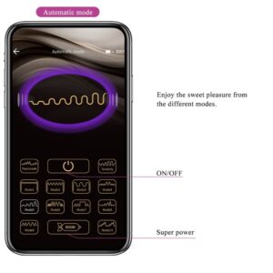 App Series-Jayleen Vibrator cu Control prin Aplicație 13 App Series-Jayleen Vibrator cu Control prin Aplicație - imagine 3