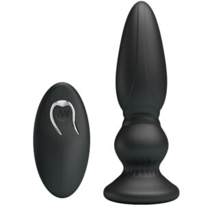 Mr Play-Vibrator Puternic Plug Anal cu Telecomandă - imagine 9