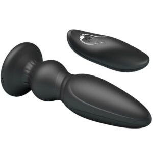 Mr Play-Vibrator Puternic Plug Anal cu Telecomandă - imagine 4