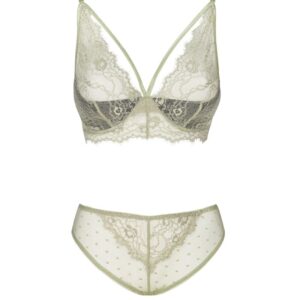 Livco Corsetti Fashion-Pine LC-90667 Sutien + Chilot Khaki, S/M 10 Livco Corsetti Fashion-Pine LC-90667 Sutien + Chilot Khaki, S/M - imagine 5