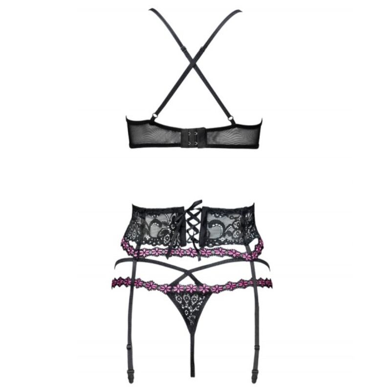 Livco Corsetti Fashion-Snehana LC-90443 Sutien + Jartieră + 1 Livco Corsetti Fashion-Snehana LC-90443 Sutien + Jartieră + · Lenjerie Spicy & Bodystocking (imaginea 2)