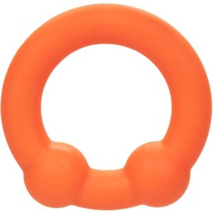 Calexotics-Alpha Dual Ball Ring Portocaliu-Silicon, Waterproof - imagine 7