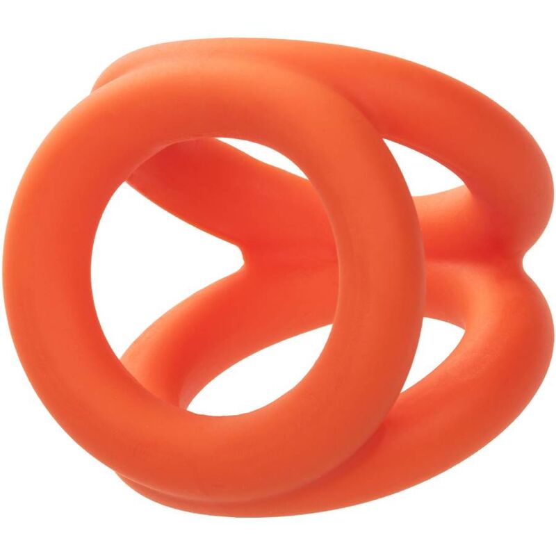 Calexotics-Alpha Tri-ring Portocaliu-Silicon, Waterproof 10 img 172074 63e911e1b87afb37d61334b6f5eefabc 1