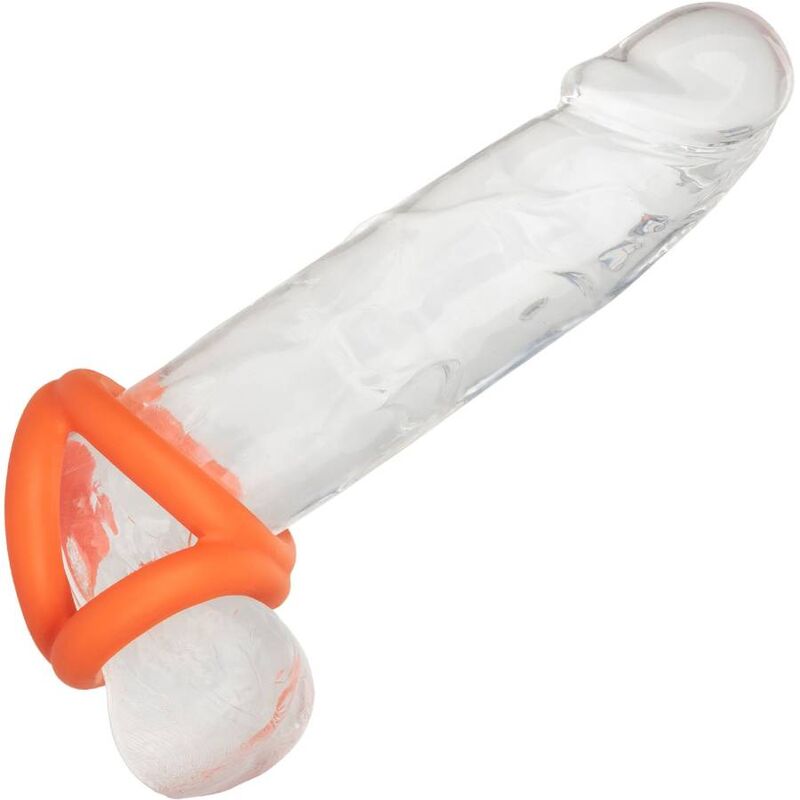 Calexotics-Alpha Tri-ring Portocaliu-Silicon, Waterproof 1 img 172078 05528f8abef0ce6a36f1dd266257fb8d 1