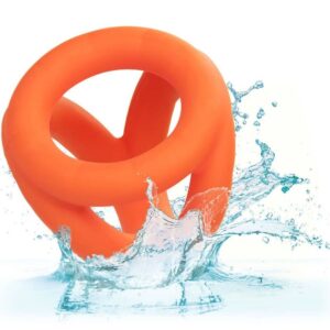 Calexotics-Alpha Tri-ring Portocaliu-Silicon, Waterproof 14 Calexotics-Alpha Tri-ring Portocaliu-Silicon, Waterproof - imagine 4