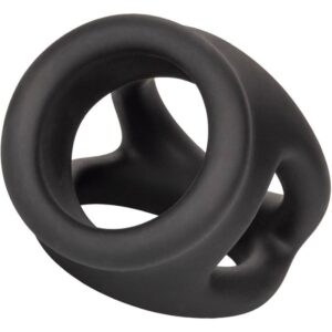 Calexotics-Alpha Inel Dublu cu Cușcă Negru-Silicon, Waterproof - imagine 7