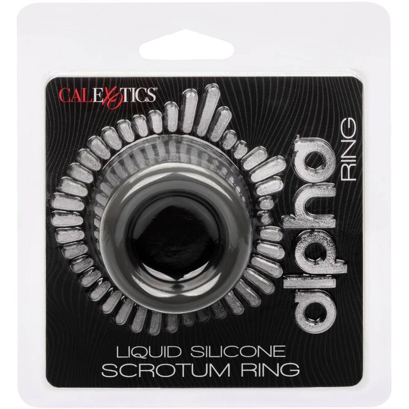 Calexotics-Alpha Scrotum Stretching Ring Negru-Silicon, Waterproof 6 img 172173 0c1acf7dce133016bb28e299c5198971 1