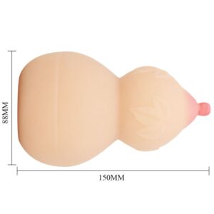 Crazy Bull-Masturbator Calabash în Formă de Sâni-Silicon 13 Crazy Bull-Masturbator Calabash în Formă de Sâni-Silicon - imagine 6