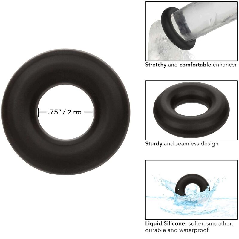 Calexotics-Alpha Prolong Inel Mediu Negru-Silicon, Waterproof 2 img 172239 00ebdb3c84ace238f632eec80bbaf52e 1
