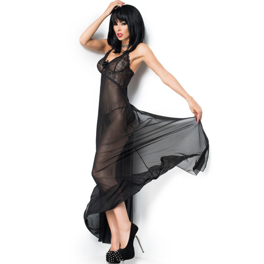 Chilirose-CR-3883 Babydoll Lung,/, Negru/Roșu, S/M/L/XL 2 img 172302 09e6b6ff8f755e73179c7c972e07327f 1