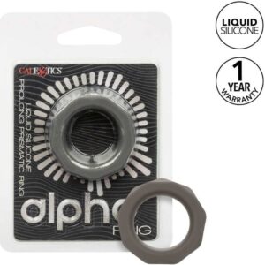 Calexotics-Alpha Prolong Inel Prismatic Gri-Silicon, Waterproof 16 Calexotics-Alpha Prolong Inel Prismatic Gri-Silicon, Waterproof - imagine 8