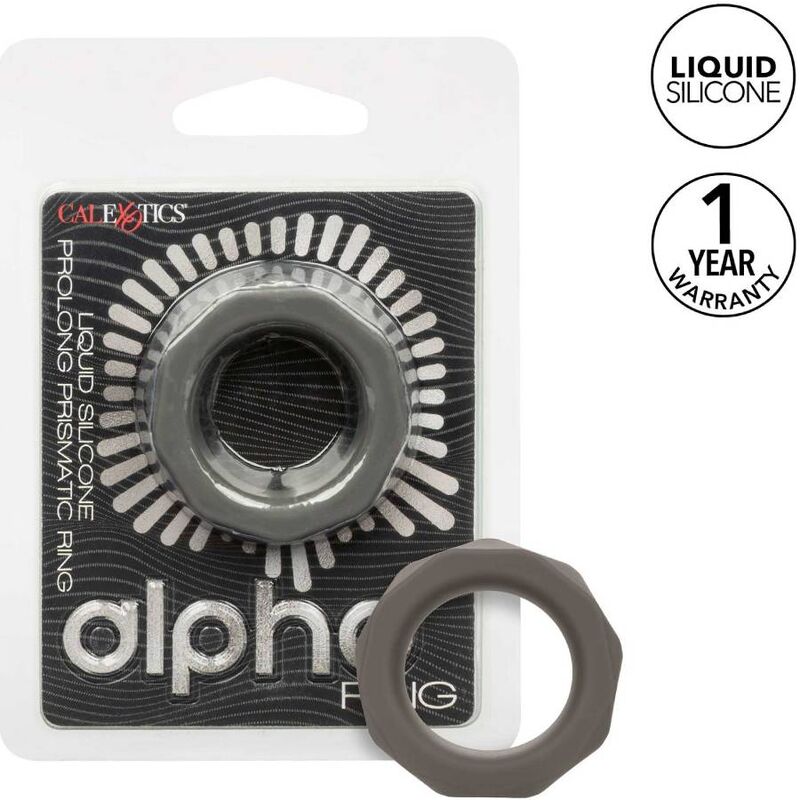 Calexotics-Alpha Prolong Inel Prismatic Gri-Silicon, Waterproof 8 img 172330 1a285b334f3c24bd29e117ee0011e620 1