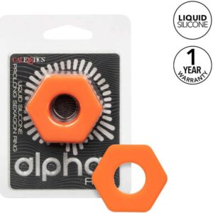 Calexotics-Alpha Prolong Inel Sexagon Portocaliu-Silicon · Inele & Mansoane Penis (imaginea 8)