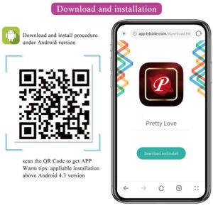 App Series-Doreen Ou Vibrator Reîncărcabil Mov, 12 Moduri si 3 - imagine 8