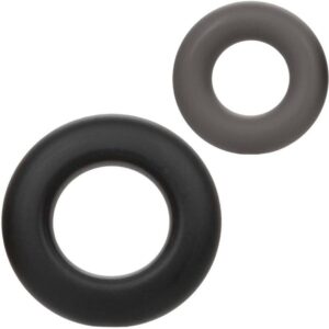 Calexotics-Alpha Prolong Set de 2 Inele Gri-Silicon, Waterproof 17 Calexotics-Alpha Prolong Set de 2 Inele Gri-Silicon, Waterproof - imagine 8