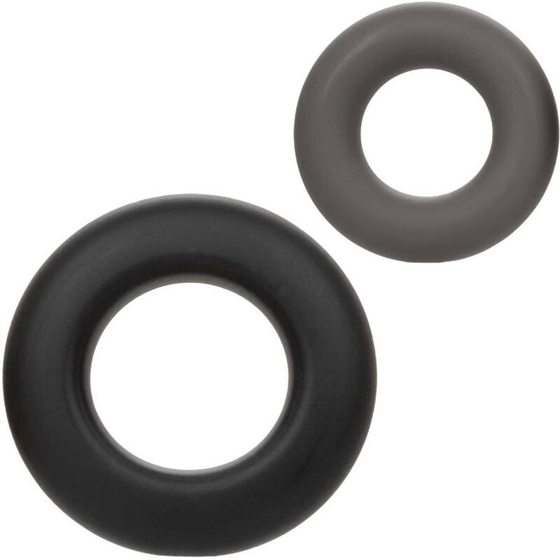 Calexotics-Alpha Prolong Set de 2 Inele Gri-Silicon, Waterproof 8 img 172589 29ae270e9771cf1c80c2e57c6b55083e 1