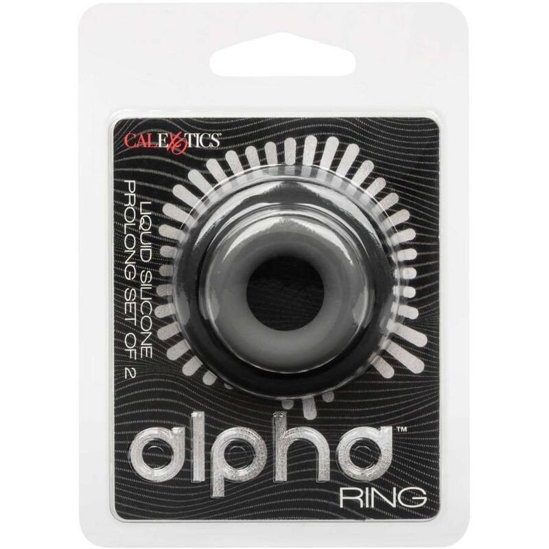 Calexotics-Alpha Prolong Set de 2 Inele Gri-Silicon, Waterproof 7 img 172590 82144034538f093cf72a36aeec4f6abe 1