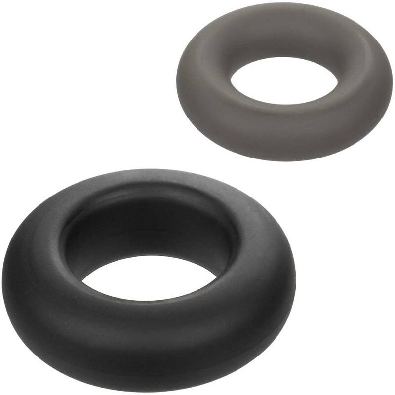 Calexotics-Alpha Prolong Set de 2 Inele Gri-Silicon, Waterproof 4 img 172595 bb78434cd49b2b6af635064fde0353d5 1