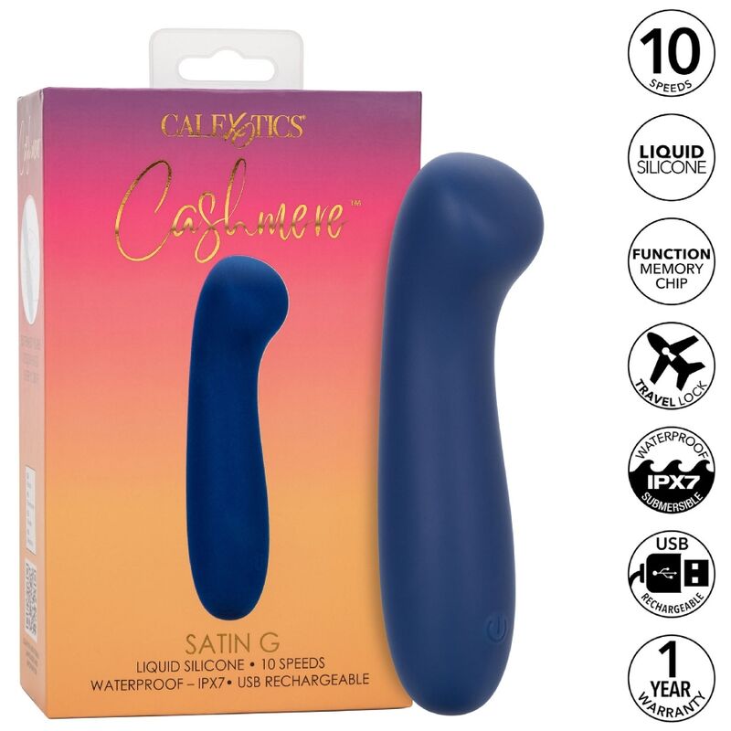 Calexotics-Cashmere Satin G Albastru-Silicon, 10 Trepte 4 img 172712 2219b1c452134e8a499848fd2e955d3e 1