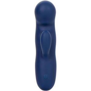 Calexotics-Cashmere Silk Duo Albastru-Silicon, 10 Trepte 15 Calexotics-Cashmere Silk Duo Albastru-Silicon, 10 Trepte - imagine 5