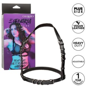 Calexotics-Euphoria Ham Halter Plus Size cu Cataramă - imagine 5