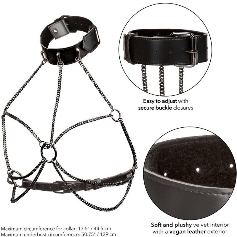 Calexotics-Euphoria Ham Colier Multi-lanț Mărime Mare-Piele 1 img 173083 a2539821ffcbd794101ca73abff779d1 1