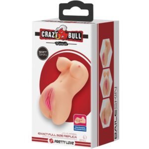 Crazy Bull-Hannah Masturbator Vibrator Vagin si Anus Realist 12 Crazy Bull-Hannah Masturbator Vibrator Vagin si Anus Realist - imagine 4