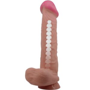 Dildos-Sliding Skin Series Dildo Realist cu Ventuză Maro 26 cm-TPR 10 Dildos-Sliding Skin Series Dildo Realist cu Ventuză Maro 26 cm-TPR - imagine 3