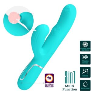 High Tech-Perliță Multifuncțională 3 in 1 G-spot Vibrator Aqua 16 High Tech-Perliță Multifuncțională 3 in 1 G-spot Vibrator Aqua - imagine 6