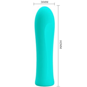 Fun Toys-Alfreda Super Power Vibrator Aqua Green-Silicon, 12 16 Fun Toys-Alfreda Super Power Vibrator Aqua Green-Silicon, 12 - imagine 8