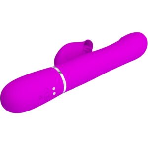 High Tech-Rabbit Vibrator Pearls Violet-Silicon, 7 Trepte, USB 15 High Tech-Rabbit Vibrator Pearls Violet-Silicon, 7 Trepte, USB - imagine 5