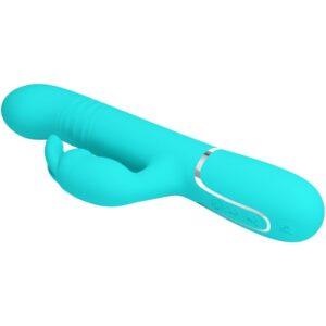 High Tech-Coale Rabbit Vibrator Pearls Aqua Green-Silicon, 3 16 High Tech-Coale Rabbit Vibrator Pearls Aqua Green-Silicon, 3 - imagine 6
