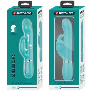 High Tech-Coale Rabbit Vibrator Pearls Aqua Green-Silicon, 3 20 High Tech-Coale Rabbit Vibrator Pearls Aqua Green-Silicon, 3 - imagine 10