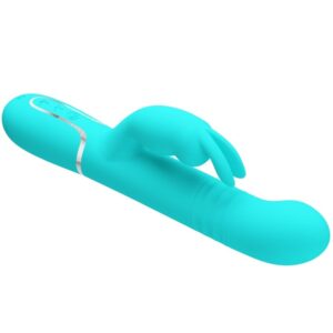 High Tech-Coale Rabbit Vibrator Pearls Aqua Green-Silicon, 3 13 High Tech-Coale Rabbit Vibrator Pearls Aqua Green-Silicon, 3 - imagine 3