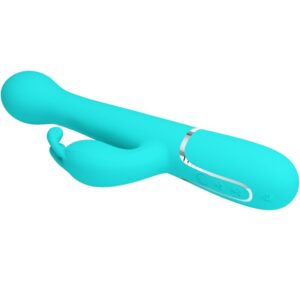 High Tech-Dejon Rabbit Vibrator 3 in 1 Multifuncțional Aqua 19 High Tech-Dejon Rabbit Vibrator 3 in 1 Multifuncțional Aqua - imagine 9
