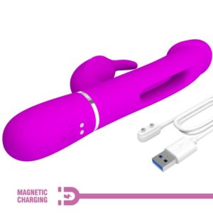 High Tech-Kampas Rabbit 3 in 1 Vibrator Multifuncțional - imagine 5