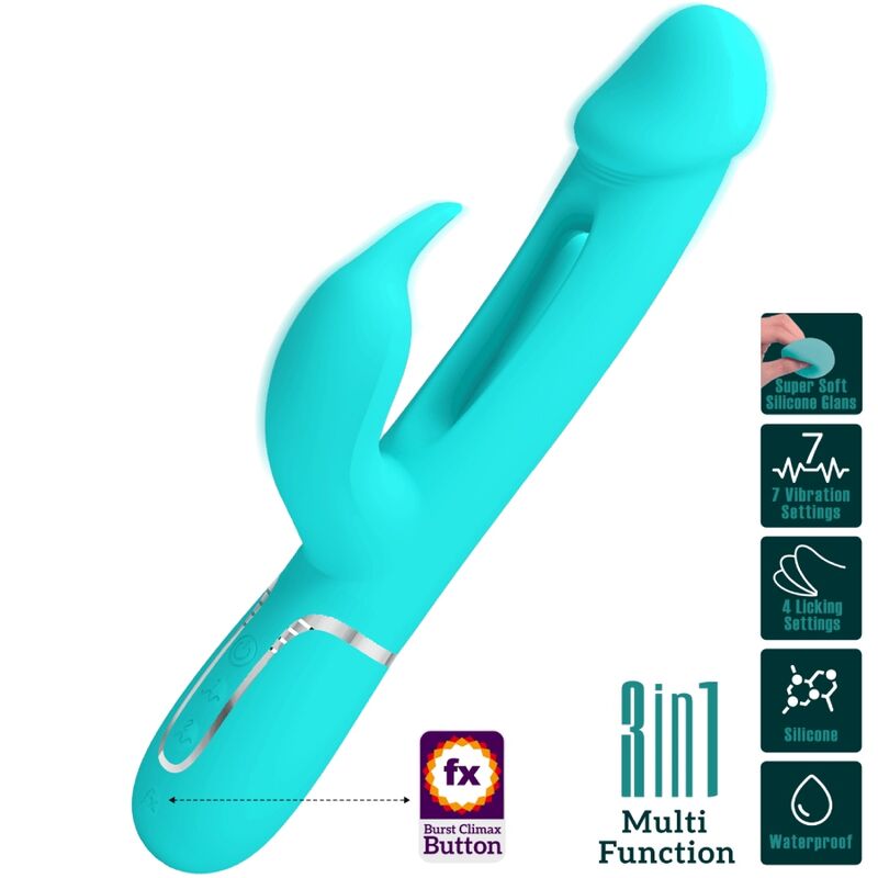 High Tech-Kampas Rabbit 3 în 1 Multifuncțional Vibrator cu Limbă 2 img 174016 b89fabb0b4c0d051e20e854575b5a41f 1