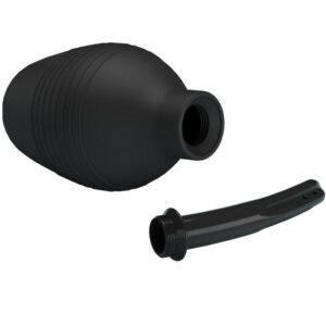 Mr Play-Irigator Anal Blkc Super Power Negru-Reincarcabil, USB - imagine 6