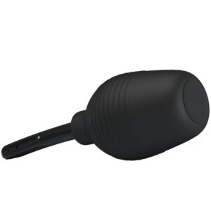 Mr Play-Irigator Anal Blkc Super Power Negru-Reincarcabil, USB - imagine 5