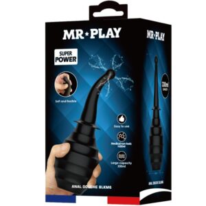 Mr Play-Duș Anal BLKM6 Super Power Negru-Reincarcabil, USB 11 Mr Play-Duș Anal BLKM6 Super Power Negru-Reincarcabil, USB - imagine 4