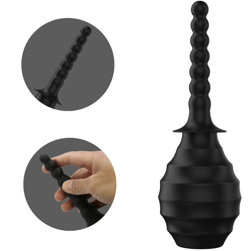 Mr Play-Irigator Anal BLKM7 Super Power Black-Reincarcabil, USB 5 img 174107 8644e0973d9265271ccce42fd174e043 1