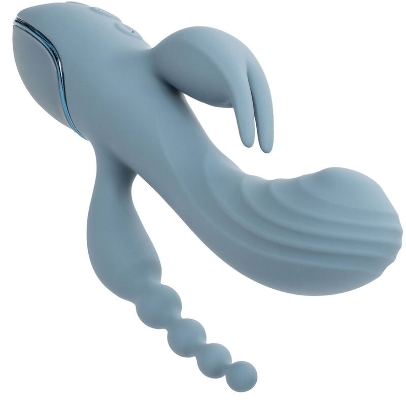 Calexotics-Vibrator Triple Ecstasy Gri-Silicon, 3 Trepte 7 img 174243 d01cd23b3572863f82f541a90191cb3f 1