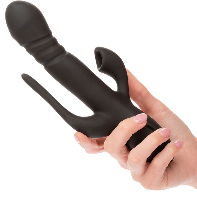 Calexotics-Vibrator Triple Euphoria Negru-3 Trepte, Reincarcabil 1 img 174256 8563931b178ce7f7cc2c4074a6e448e0 1