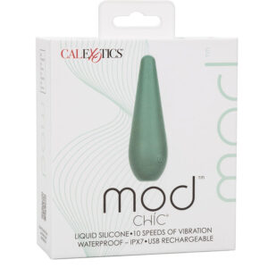 Calexotics-Mod Chic Stimulator Verde-Silicon, 10 Trepte 15 Calexotics-Mod Chic Stimulator Verde-Silicon, 10 Trepte - imagine 6
