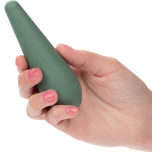Calexotics-Mod Chic Stimulator Verde-Silicon, 10 Trepte 12 Calexotics-Mod Chic Stimulator Verde-Silicon, 10 Trepte - imagine 3