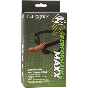 Calexotics-Performance Maxx Extensie cu Ham Piele Maro-Waterproof 18 Calexotics-Performance Maxx Extensie cu Ham Piele Maro-Waterproof - imagine 8