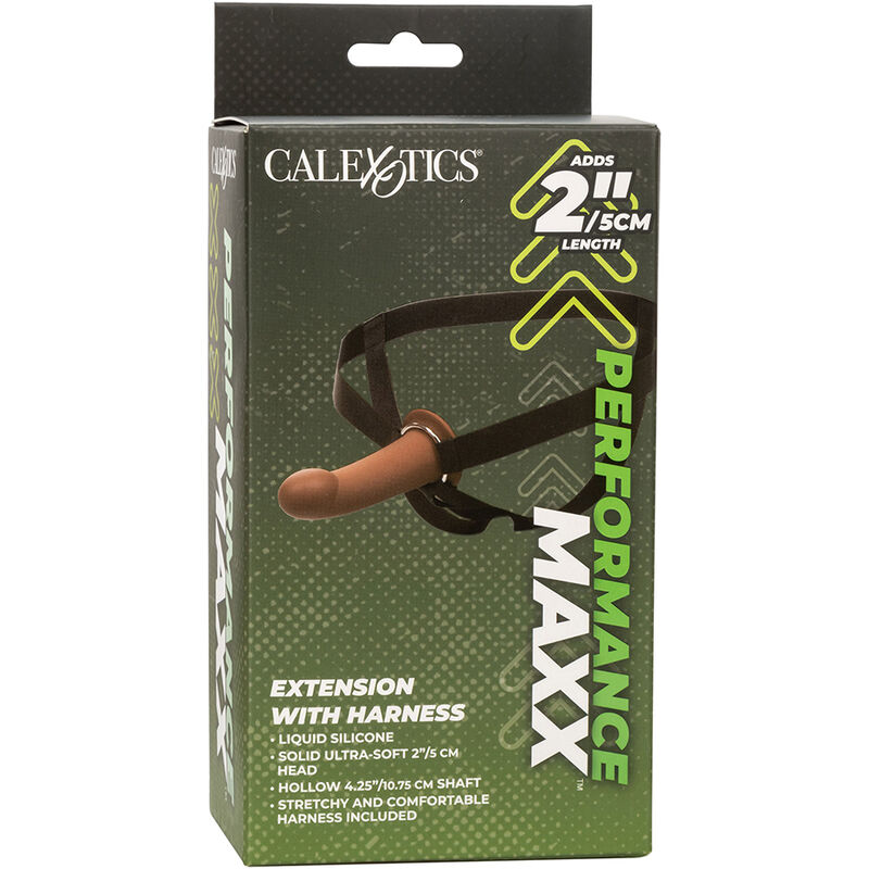 Calexotics-Performance Maxx Extensie cu Ham Piele Maro-Waterproof 8 img 174468 eef33b4d72a263d467434763ebcb584c 1