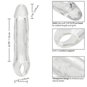 Calexotics-Performance Maxx Clear Extension 6,5 Transparent - imagine 6