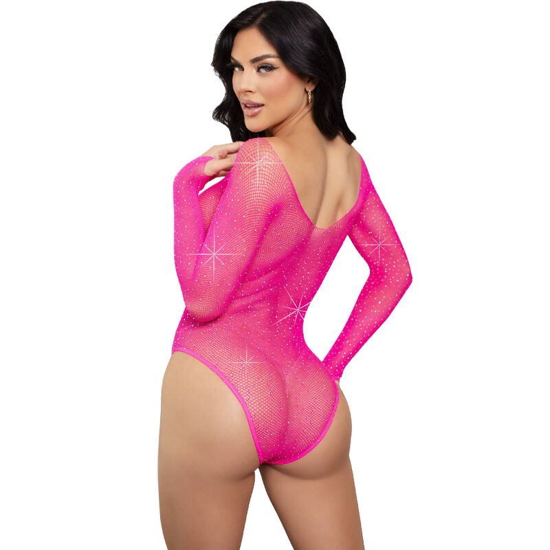 Leg Avenue-Body Teddy din Plasă cu Spate Thong, One Size 1 img 174606 a7ec1a0e4fc975cb65fdce7adac0475b 1