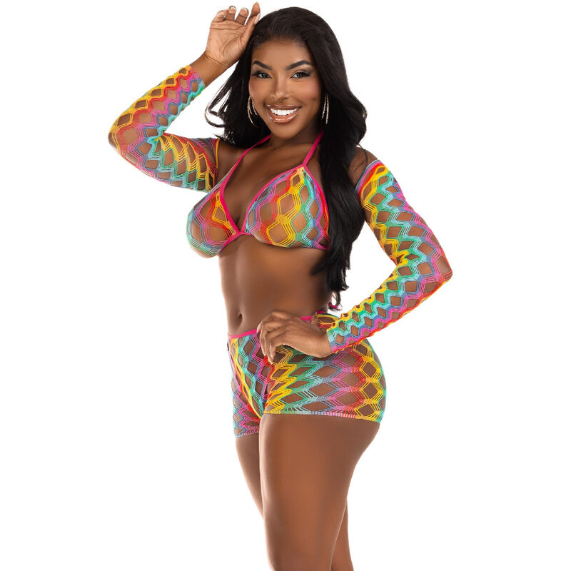 Leg Avenue Sets-Set din Trei Piese Multicolor 2 img 174667 f88662050dc663251656fd8f943b9050 1